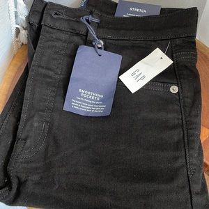 NWT GAP Sky High True Skinny Jeans Black
